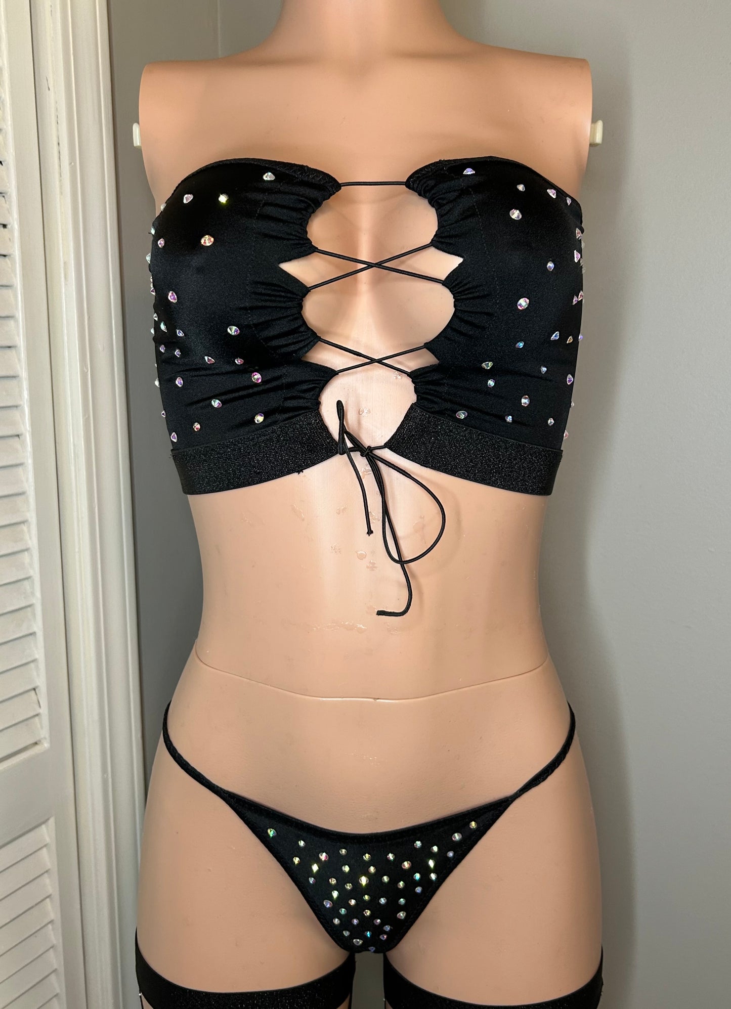 Black Three Piece Leg Sleeve Set